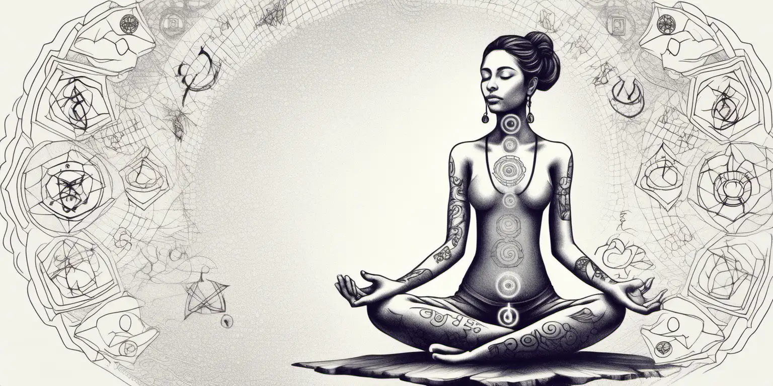 Yoga Kundalini: Over 6,346 Royalty-Free Licensable Stock Illustrations &  Drawings | Shutterstock