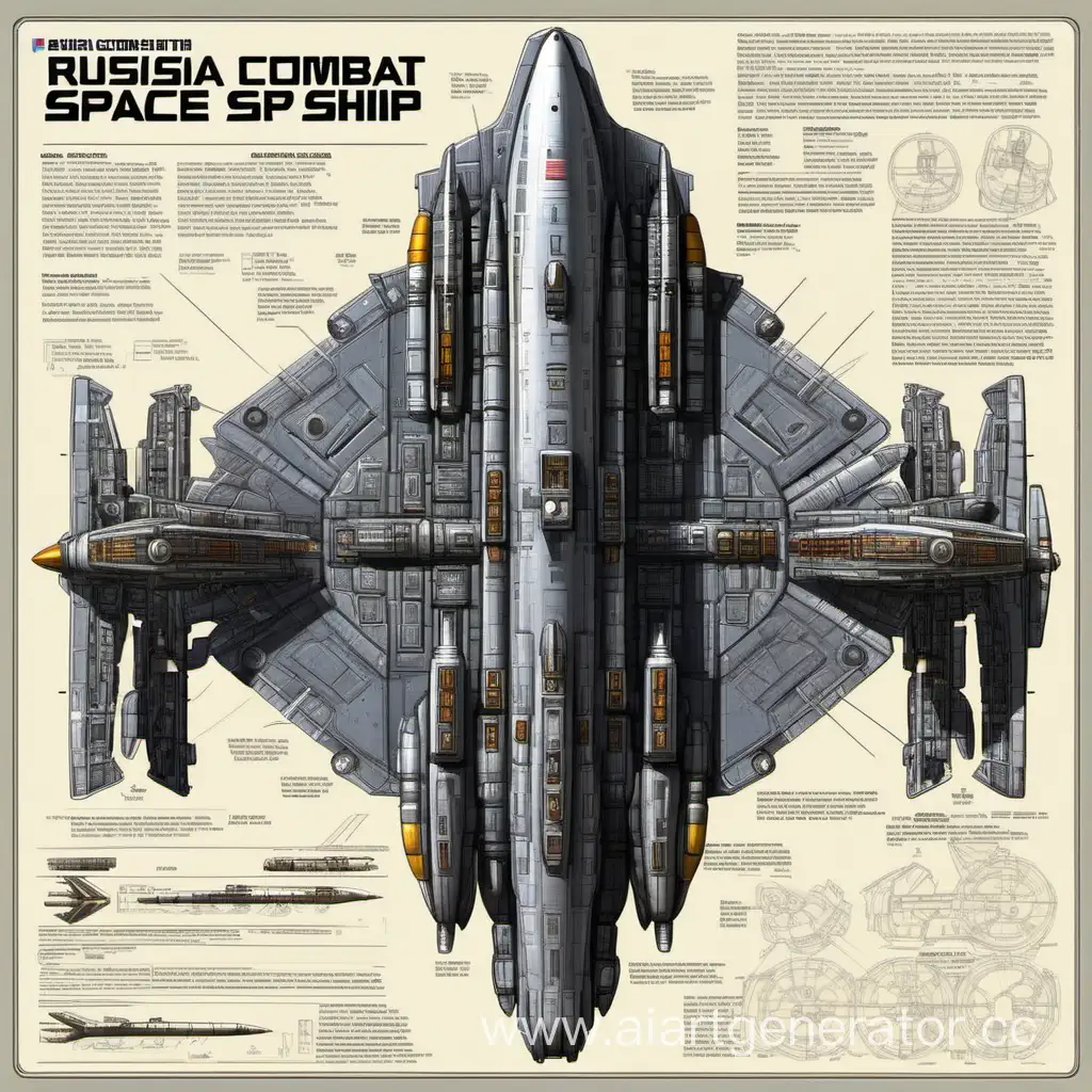 Formidable-Russian-Combat-Spacecraft-in-Galactic-Battle