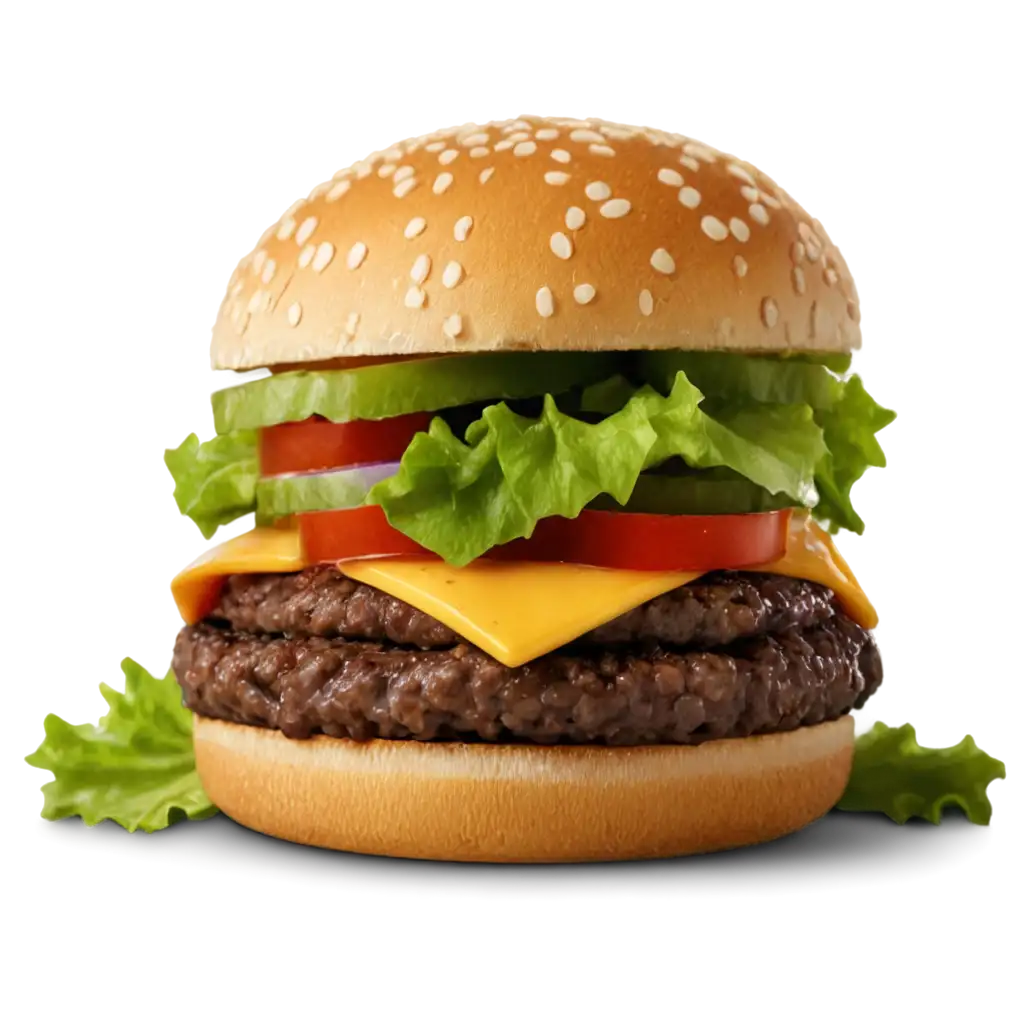 Delicious-and-Crispy-Tasty-Burger-PNG-Mouthwatering-Culinary-Delight-in-HighQuality-Format