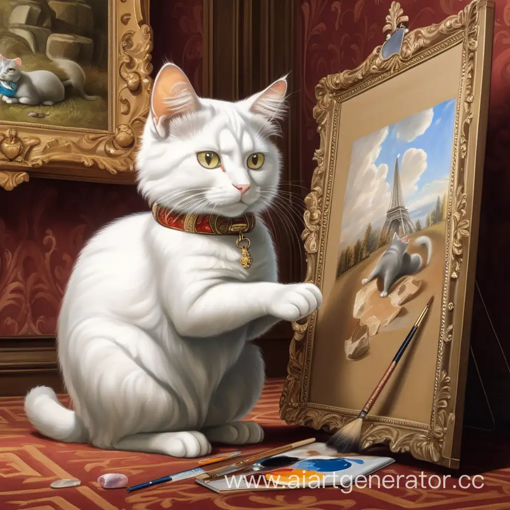 Anime-Style-Hermitage-Cat-Guarding-Painting-from-Mice