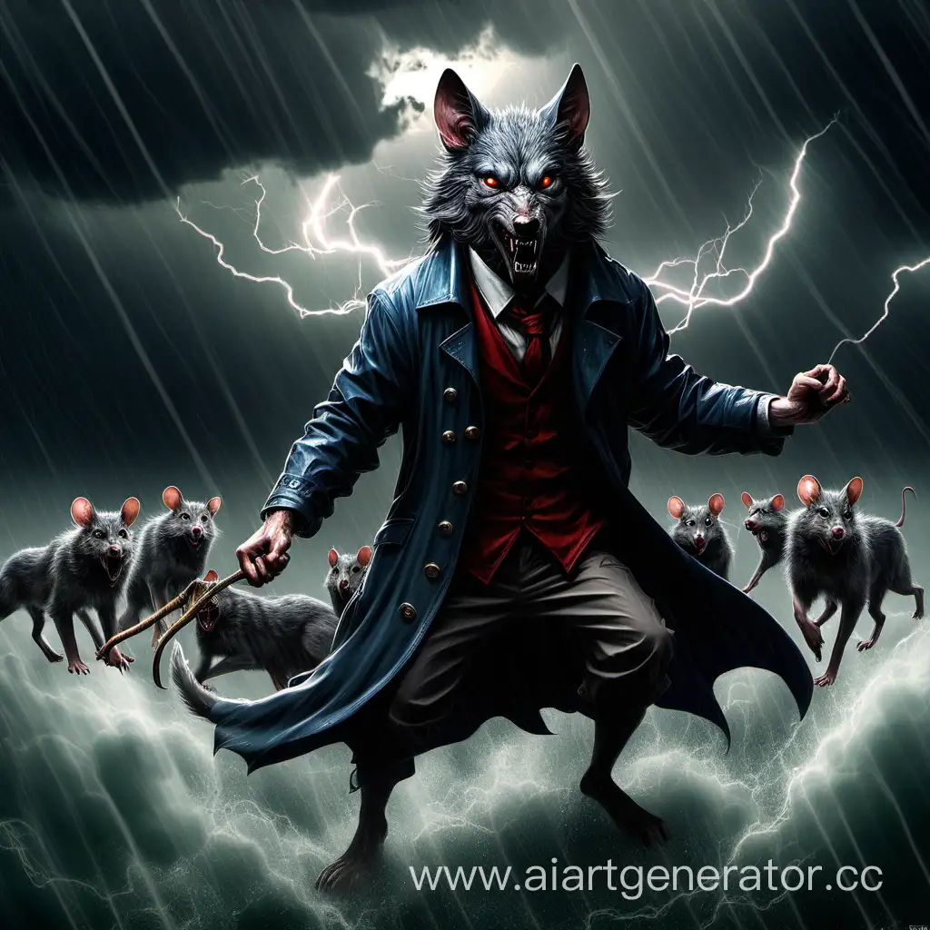 Majestic-Storm-Wolf-Surrounded-by-a-Swarm-of-Mice
