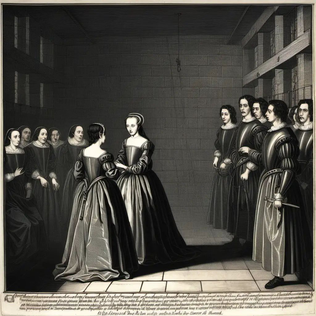 Mary Stuart 1 of Scotland in Captivity