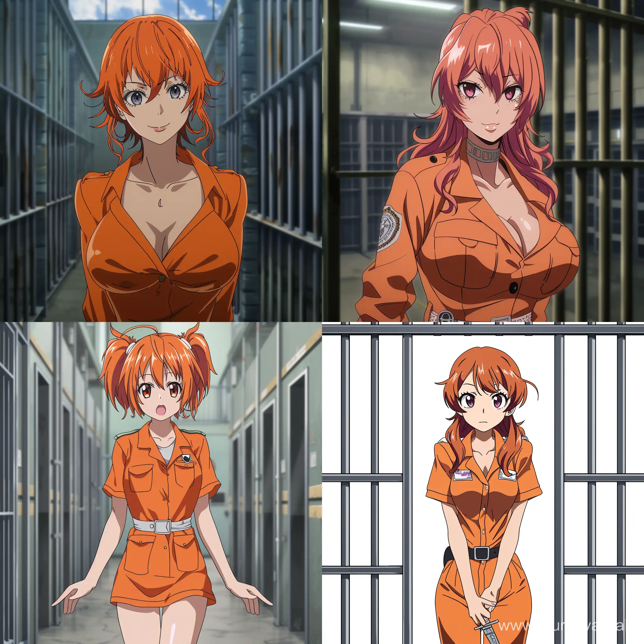 Nami in prison uniform