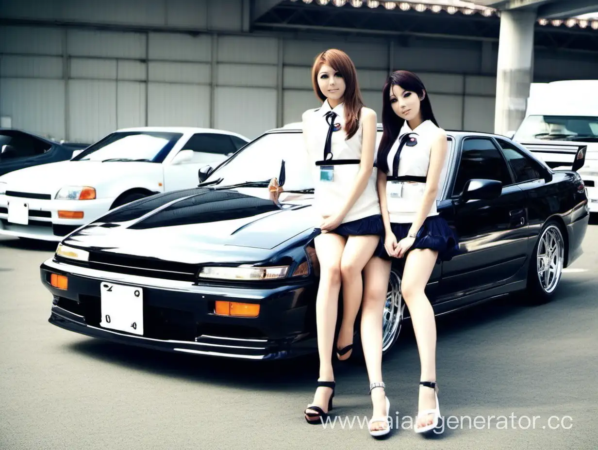 Japanese-Auction-Cars-Showcase-with-Elegant-Japanese-Models
