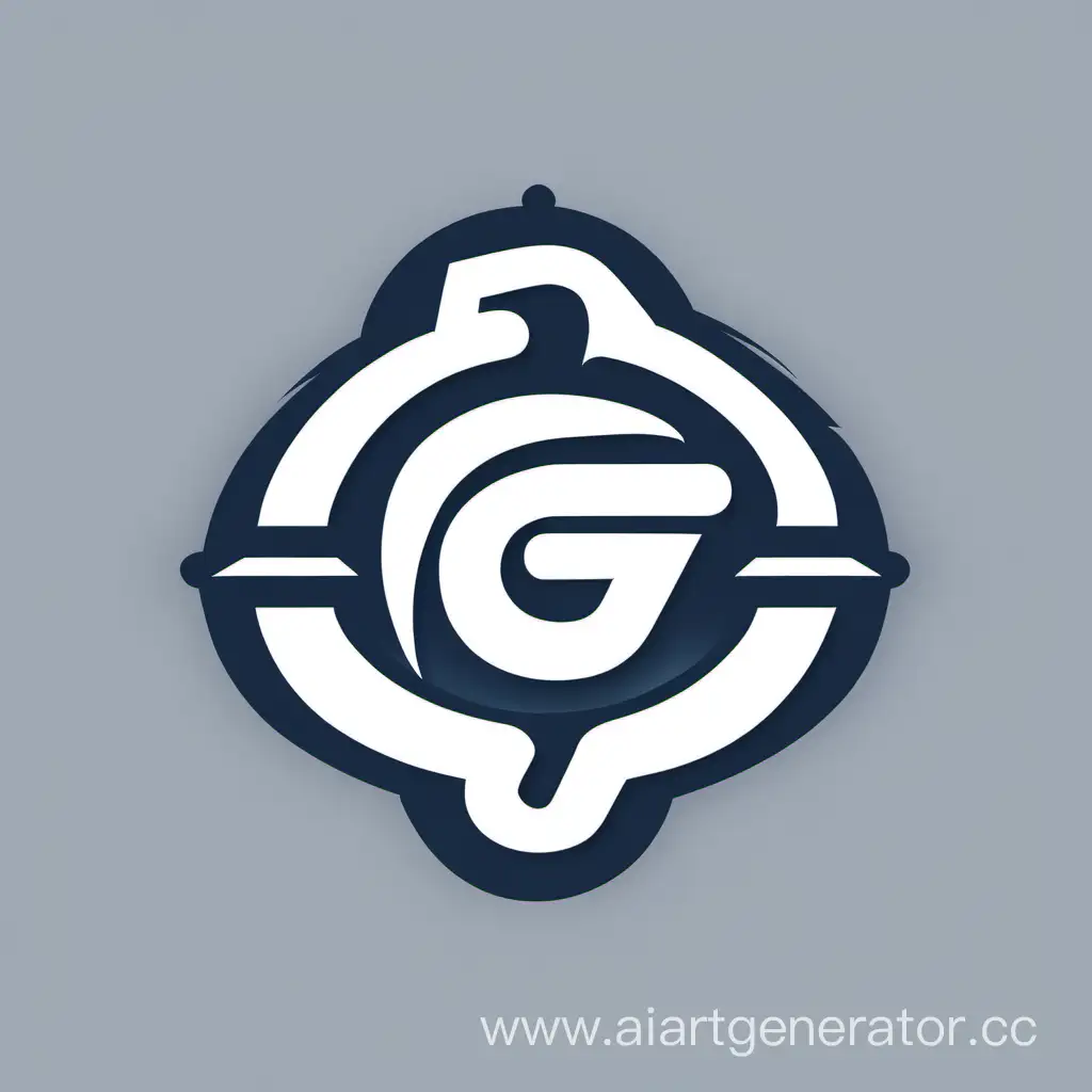 логотип команды 5 gens, минимализм