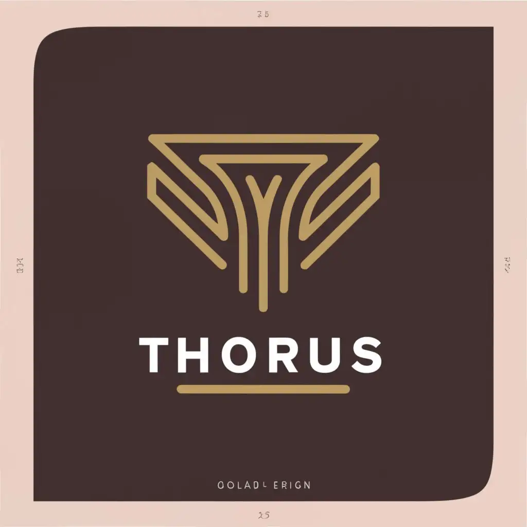 a logo design,with the text "Thorus", main symbol:thor hammer,complex,be used in Internet industry,clear background