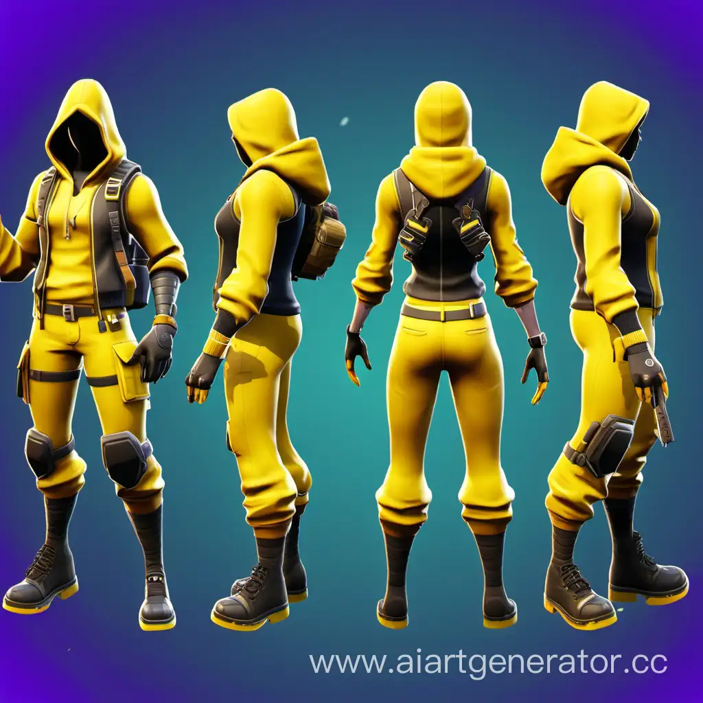 Preview-for-Fortnite-Game-Vibrant-Yellow-Character-in-Action
