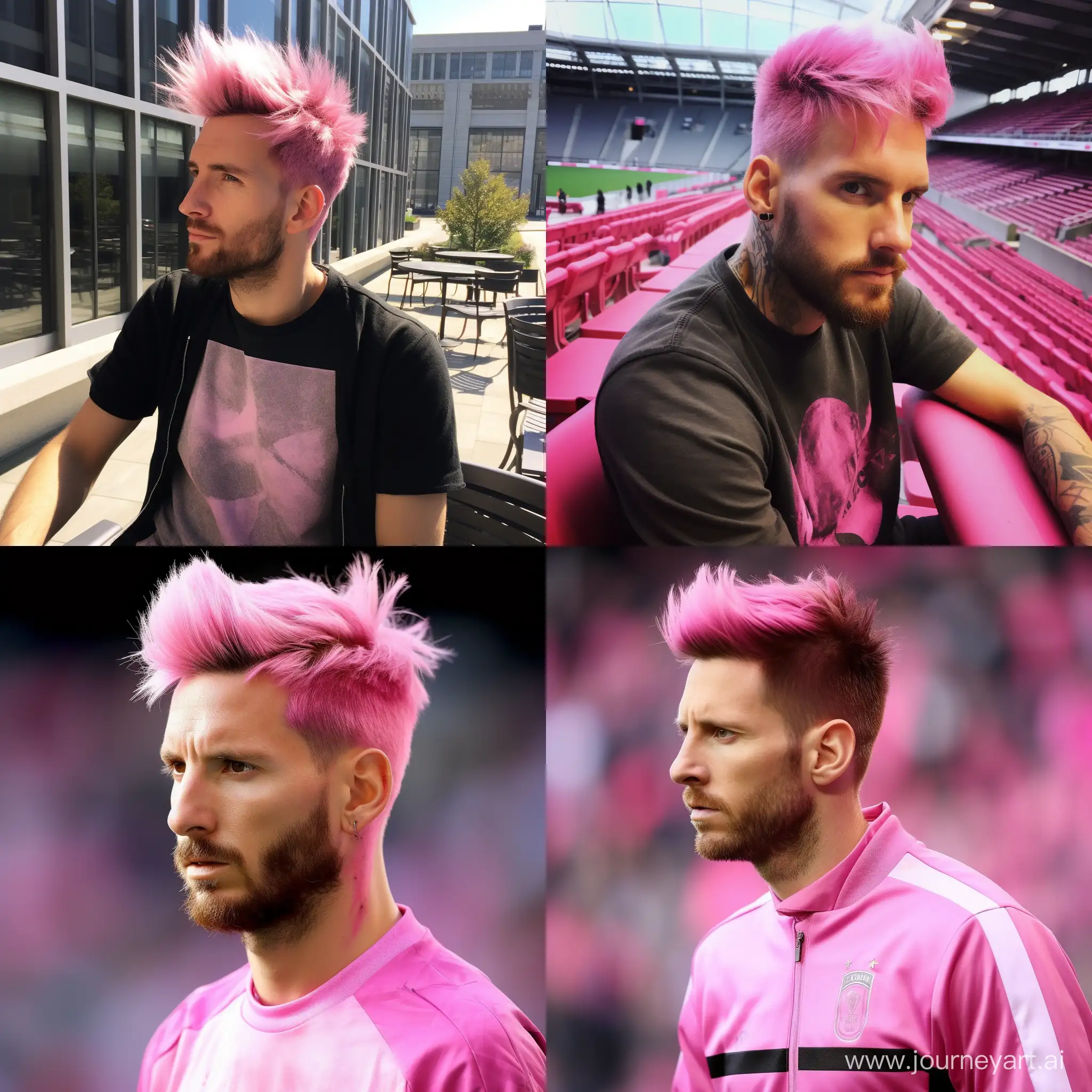 Lionel-Messi-Sporting-Striking-Pink-Hair-in-11-Aspect-Ratio
