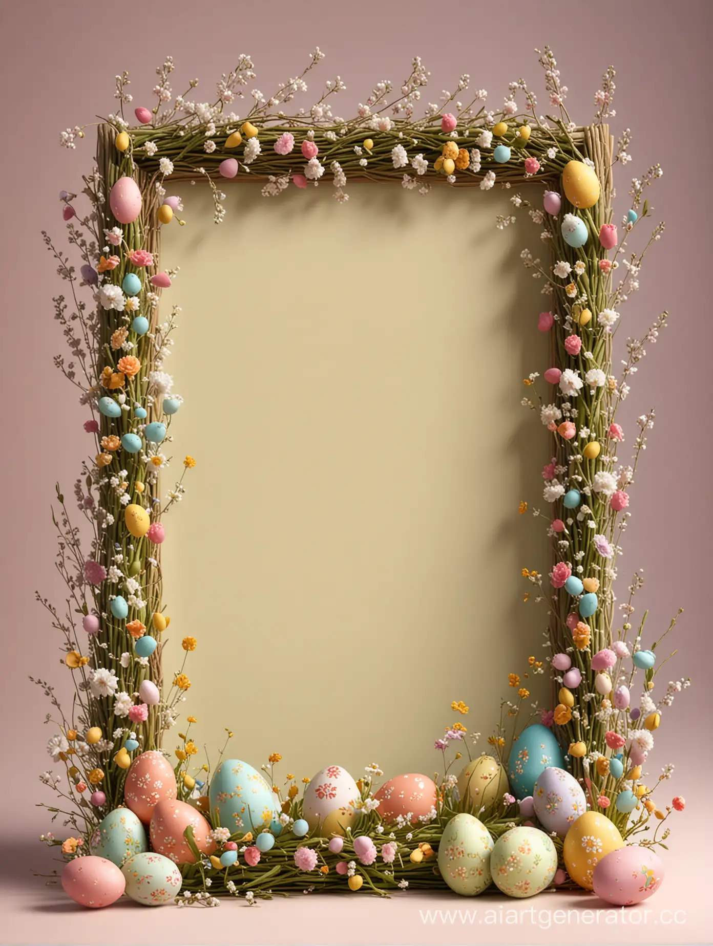 Easter-Kids-Exhibition-Frame-Festive-Spring-Celebration-with-Symbolic-Objects