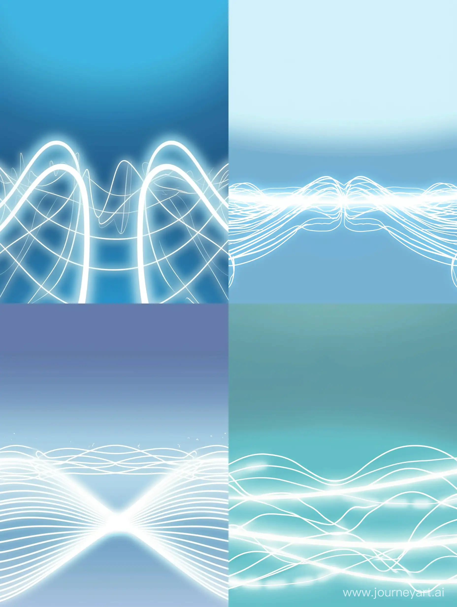 Soothing-Sky-Blue-Background-with-Glowing-White-Wave-Lines