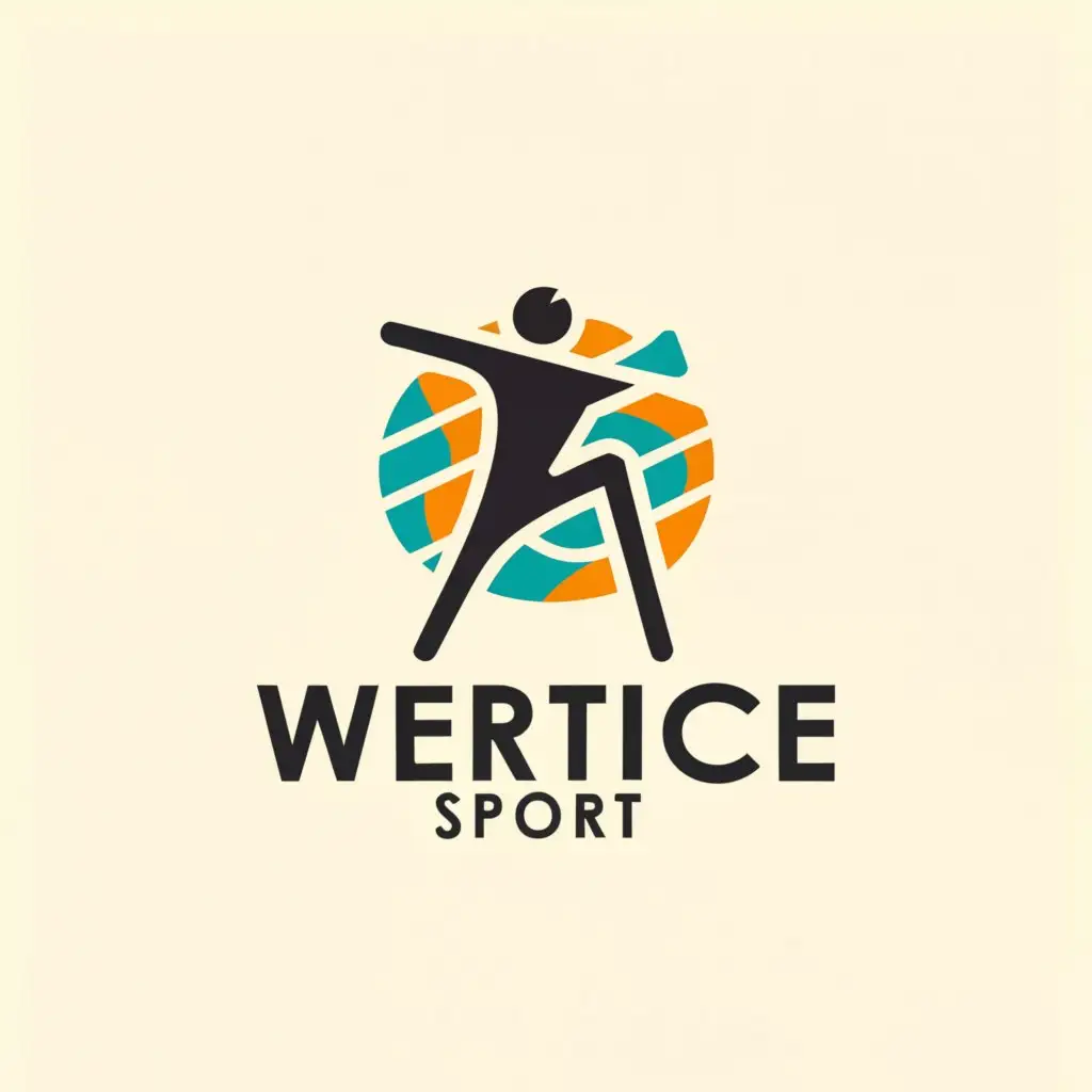 a logo design,with the text "Vértice Sport", main symbol:sports,Moderate,be used in Sports Fitness industry,clear background