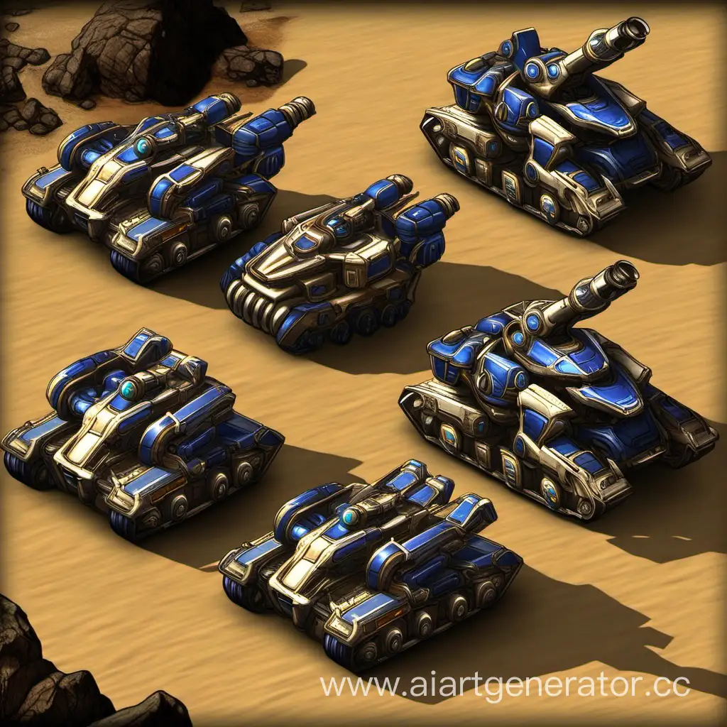 starcraft 2 terran siege tanks