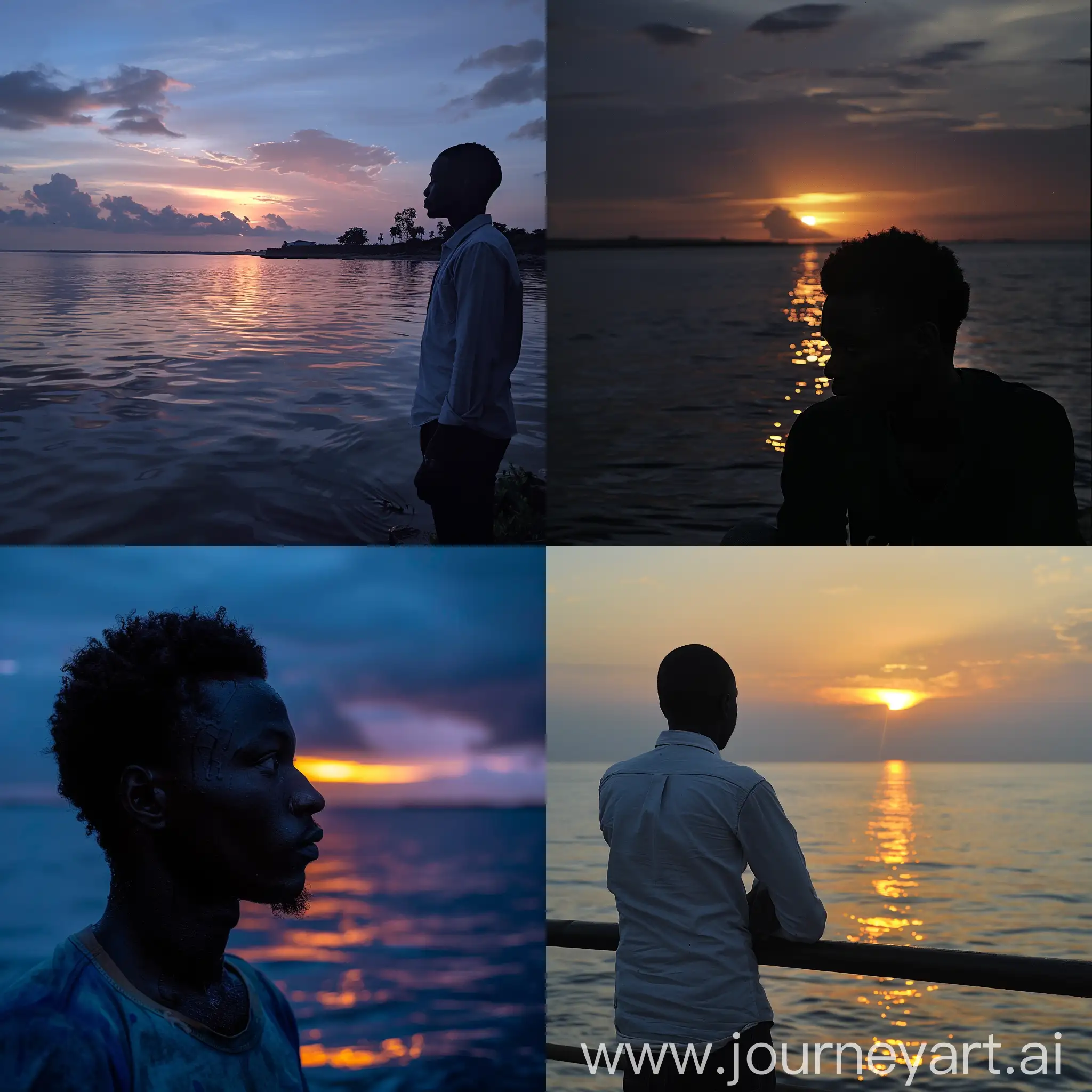 One evening, as the sun dipped below the horizon, casting a warm glow across the water, Kofi made a decision. 