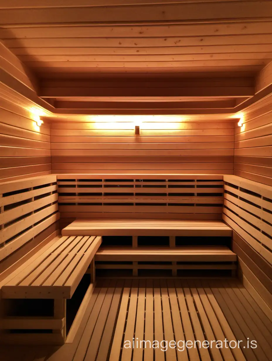 Cozy-Sauna-Experience-Captured-on-Smartphone-Camera