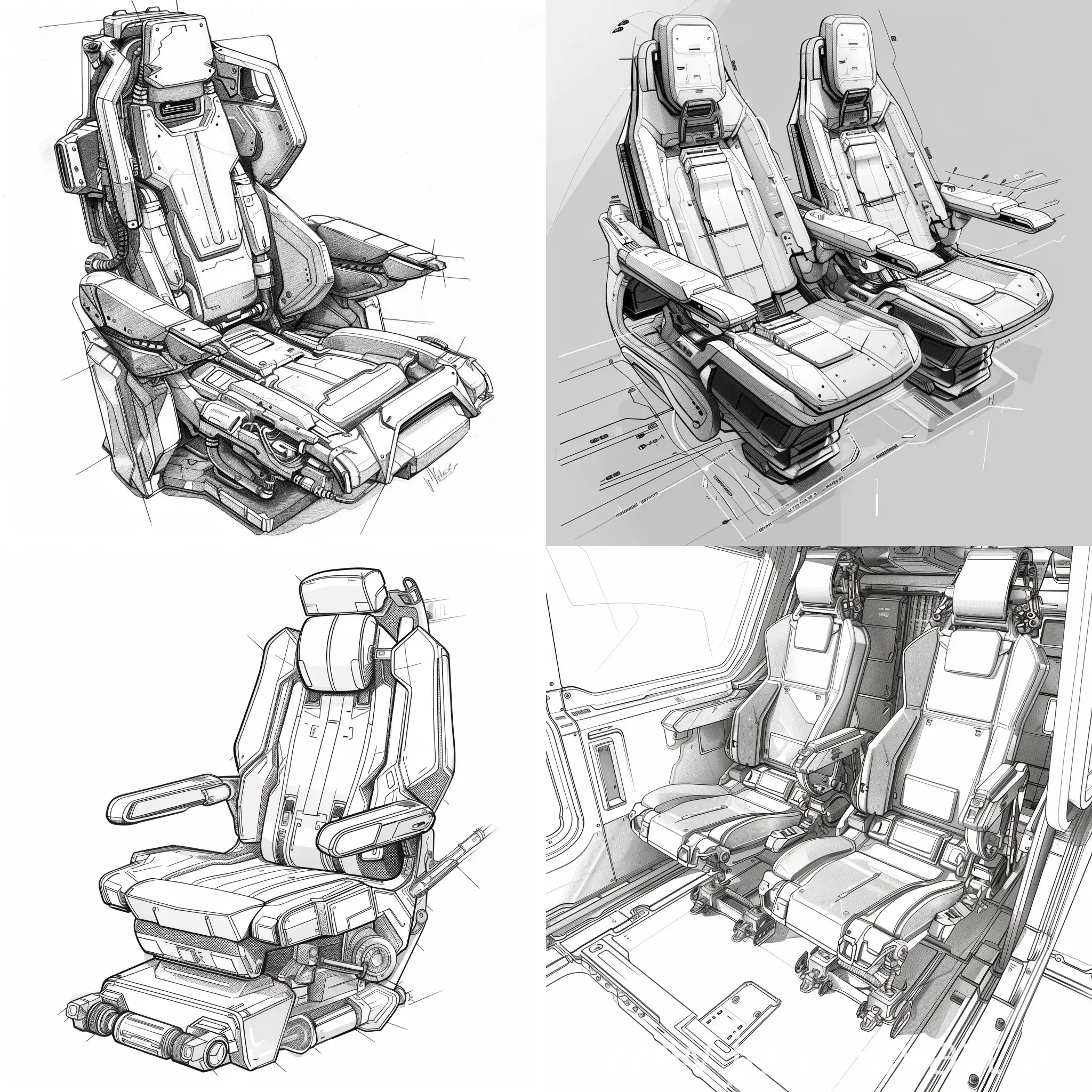 Futuristic-Line-Drawing-of-HeavyDuty-Seats