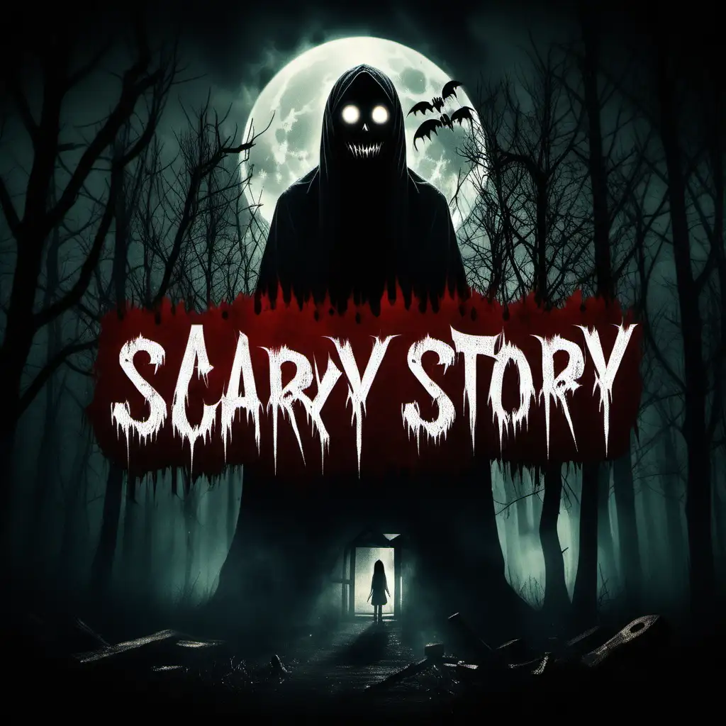 a scary story YouTube channel logo

