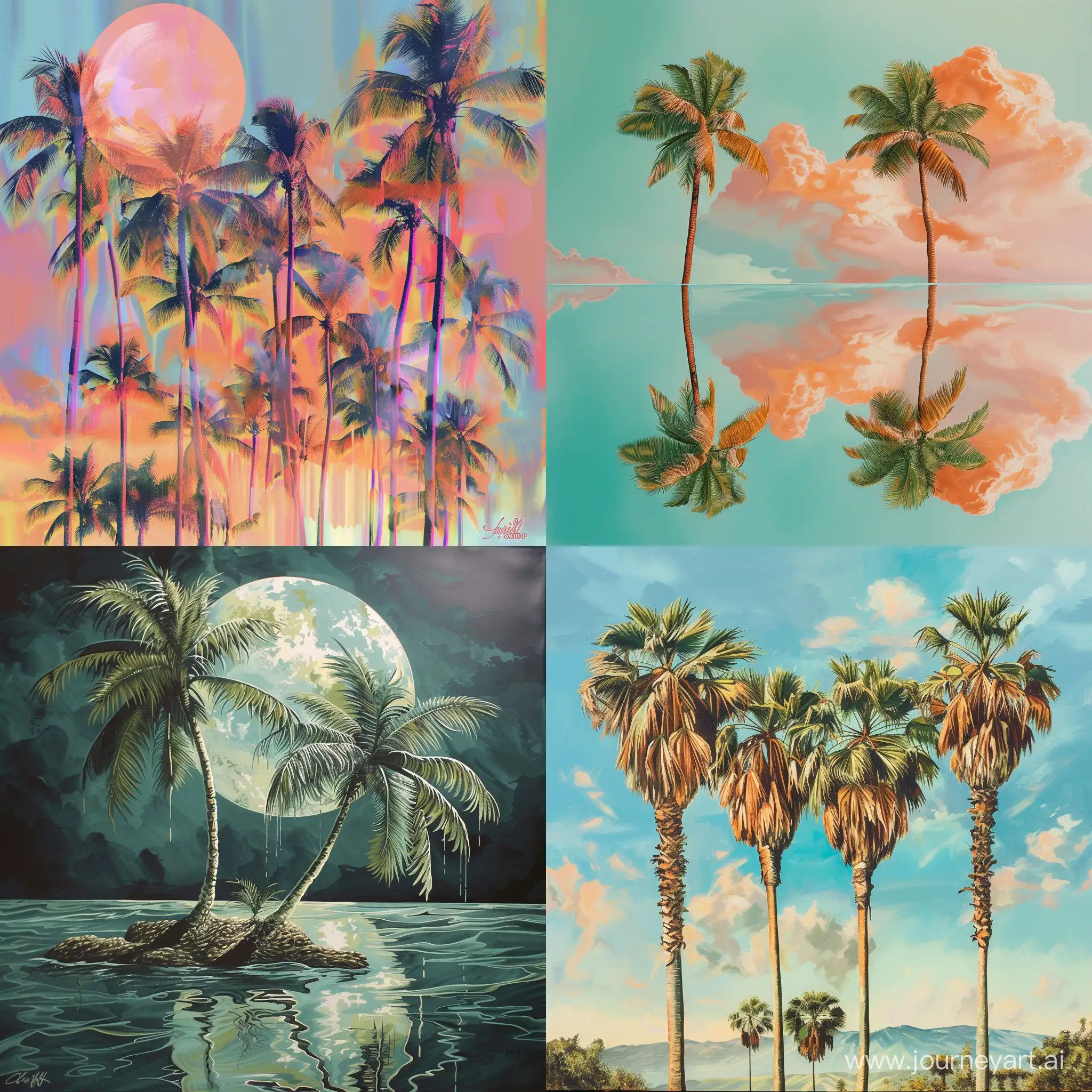 Surrealistic-Palms-Dreamlike-Exploration-of-Natures-Beauty