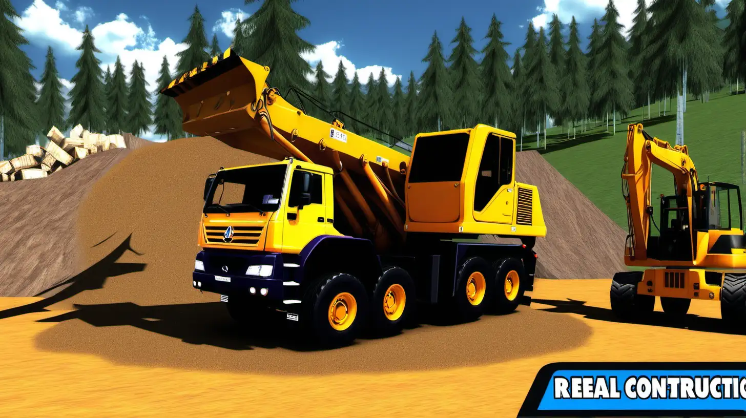 Operating Heavy Construction Machines Real Construction Simulator Game