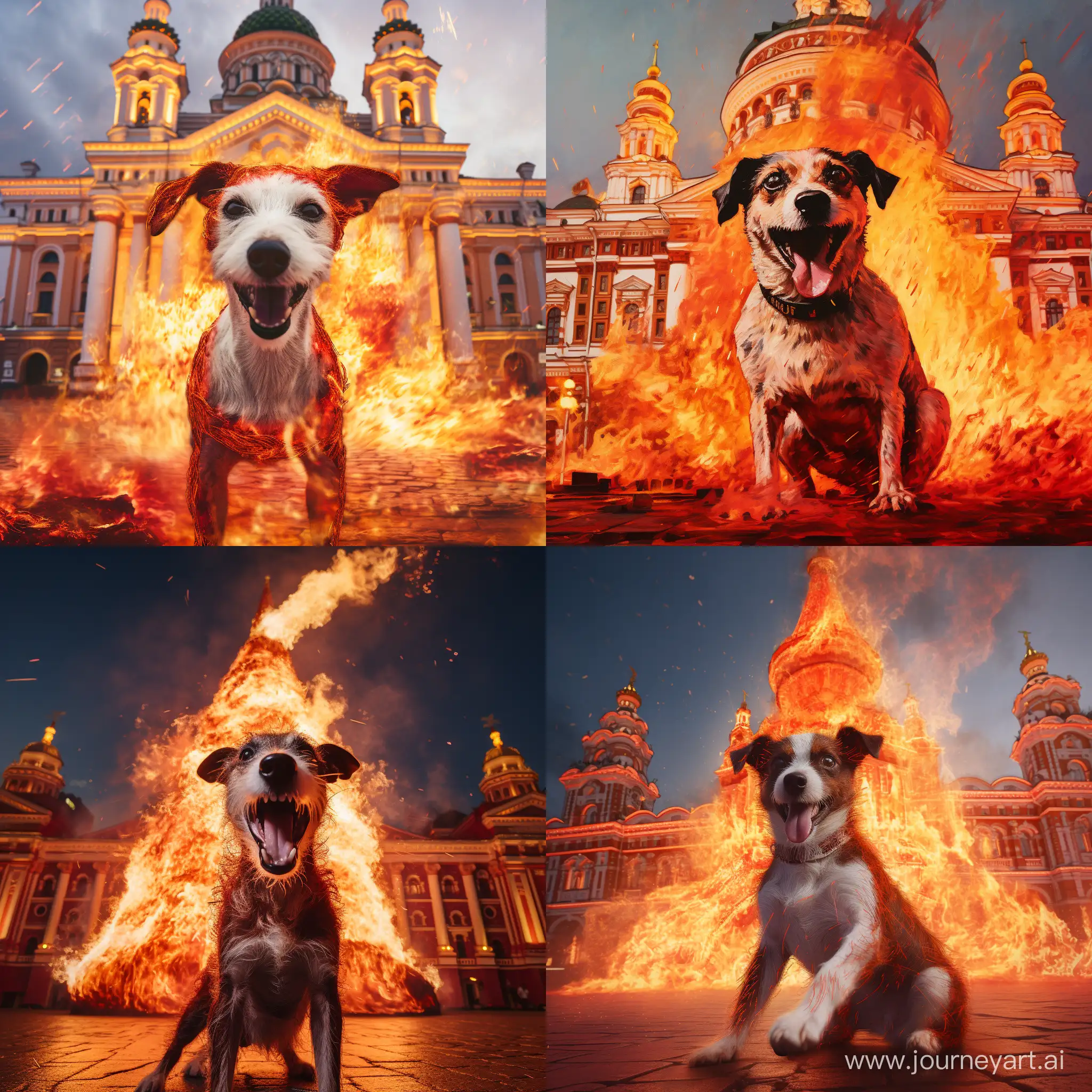 Firebreathing-Jack-Russell-Terrier-Unleashes-Chaos-in-Red-Square