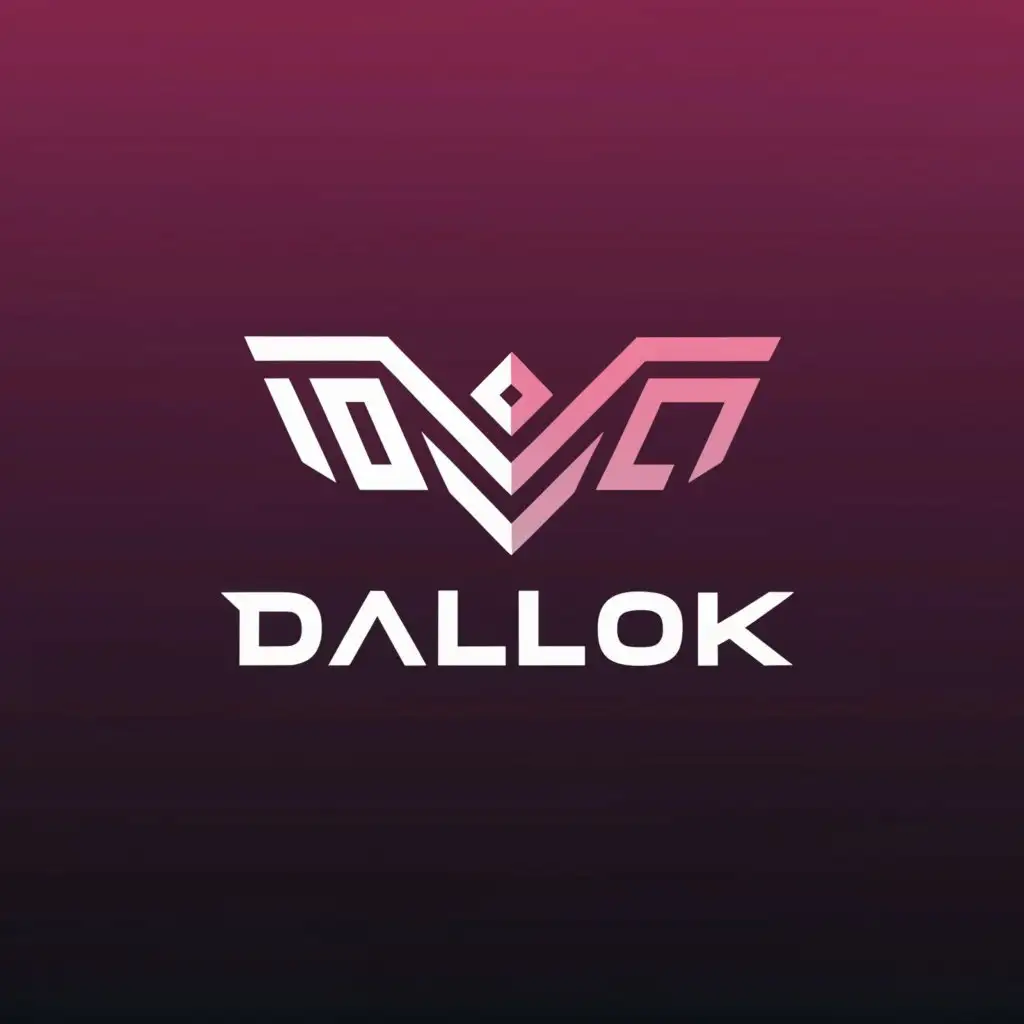 a logo design,with the text "Dallok", main symbol:Dallok,Moderate,be used in Entertainment industry,clear background