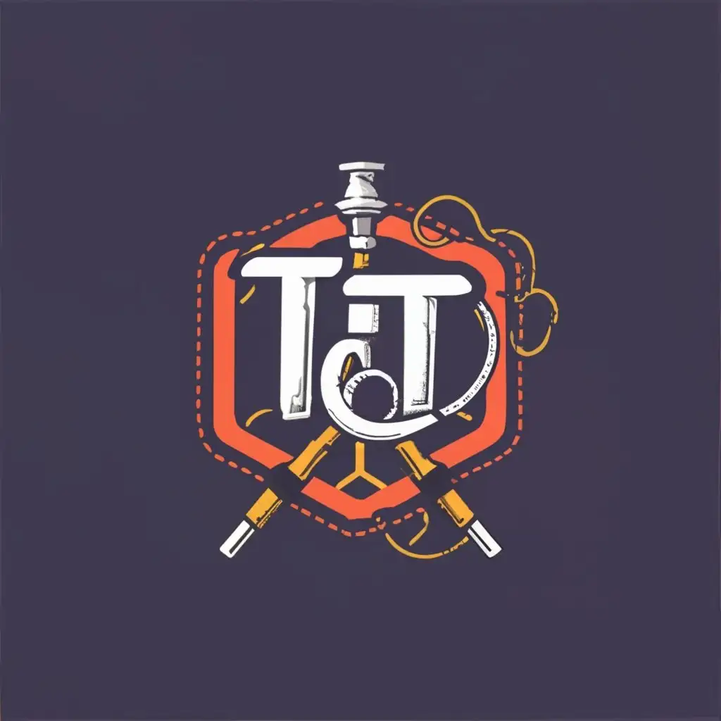 LOGO-Design-for-TBT-Elegant-Hookah-Theme-with-Typography-for-Events-Industry