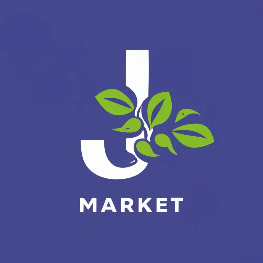 logo, market, with the text "J", typography, be used in Real Estate industry