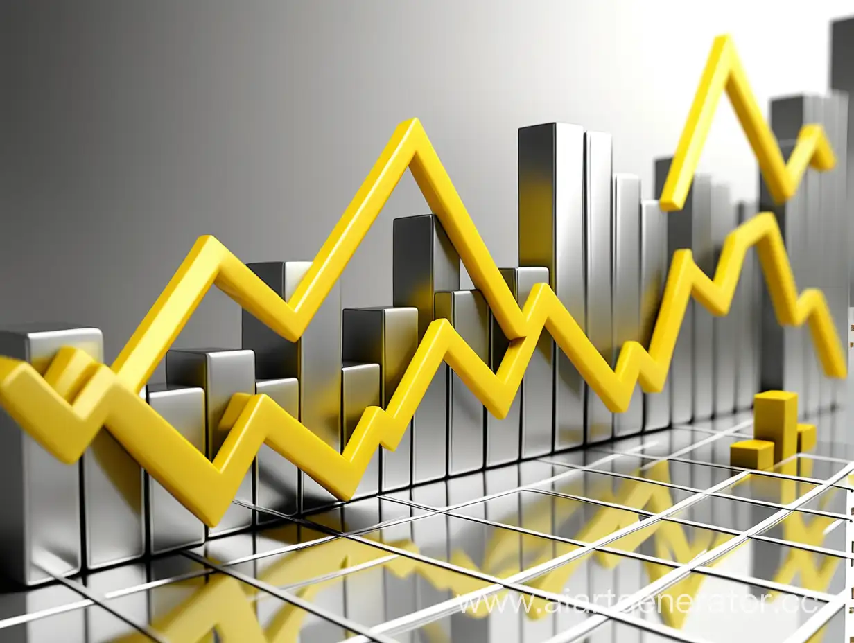 Silver-Graph-Showing-Yellow-Investments-Trends