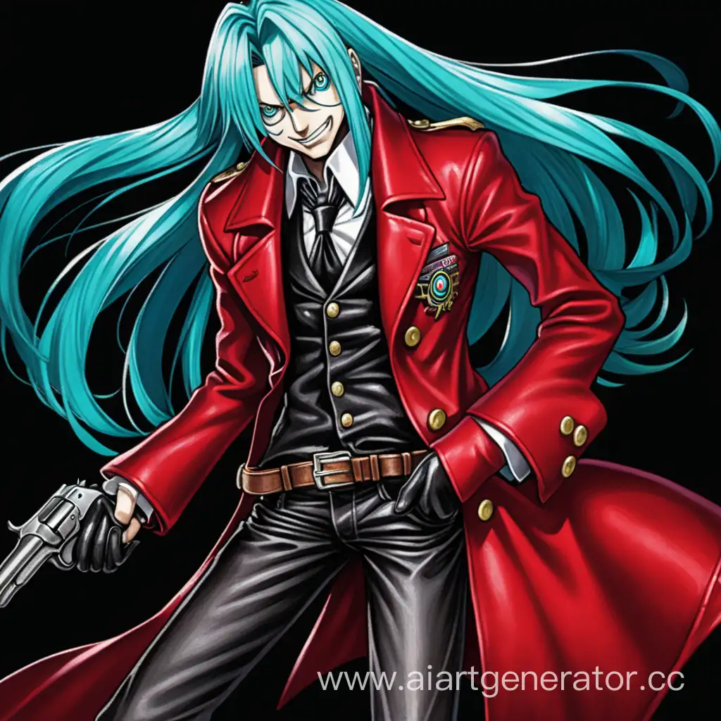 Alucard-from-Hellsing-Rescues-Hatsune-Miku-from-Peril