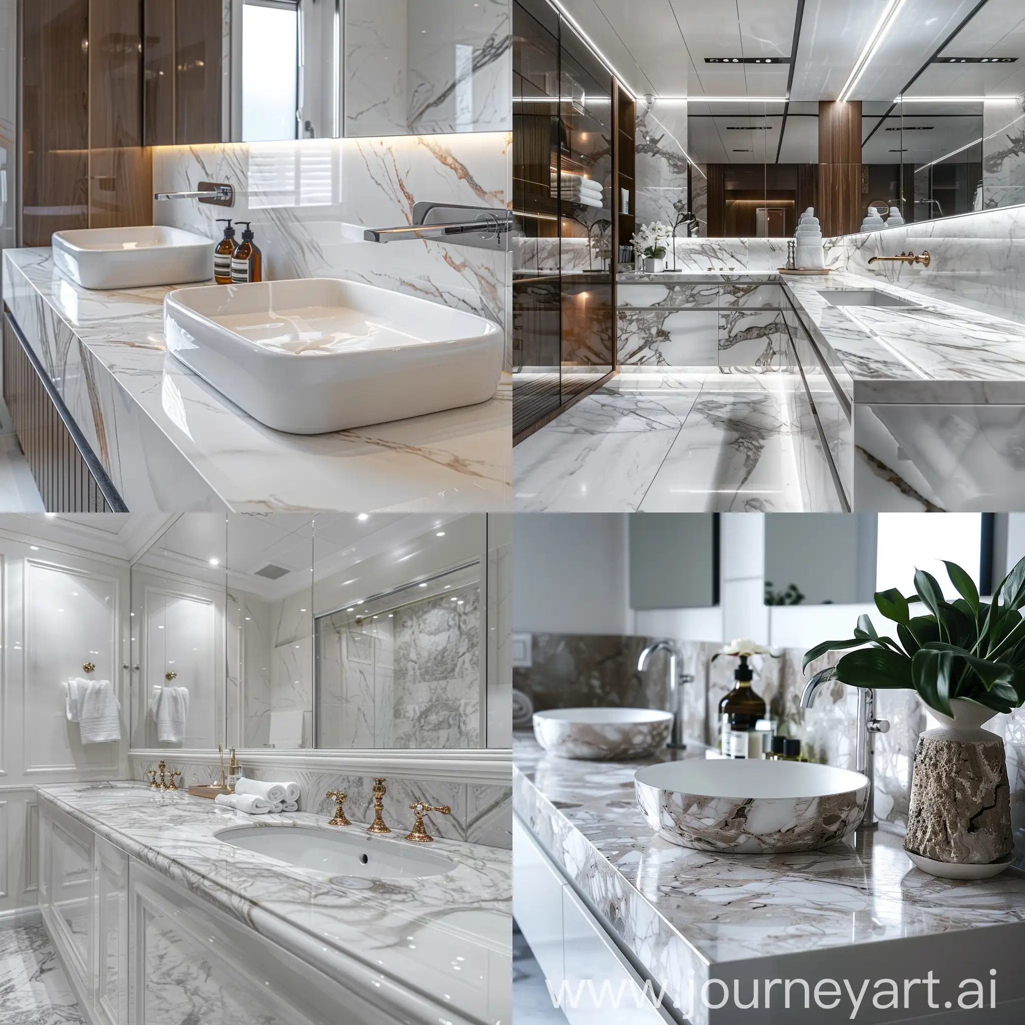 Luxury-Bathroom-Design-with-Cast-Marble-Countertops-in-Ultra-HD-Bright-Atmosphere