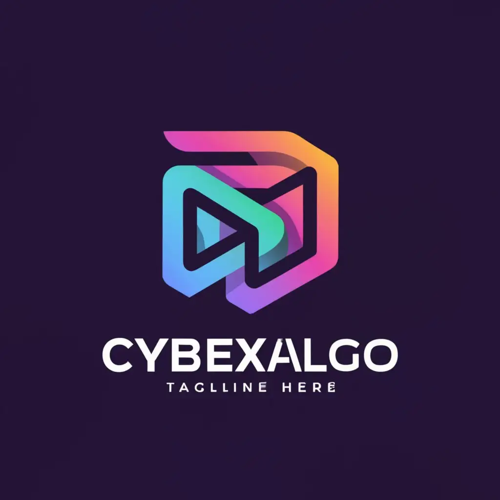 a logo design,with the text "cybexalgo", main symbol:a symbol for crypto currency,Moderate,be used in Technology industry,clear background