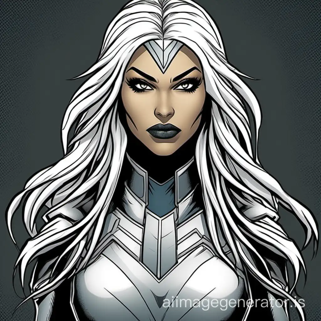 Imagine a  Lyanka Gryu from marvel comics in the style of