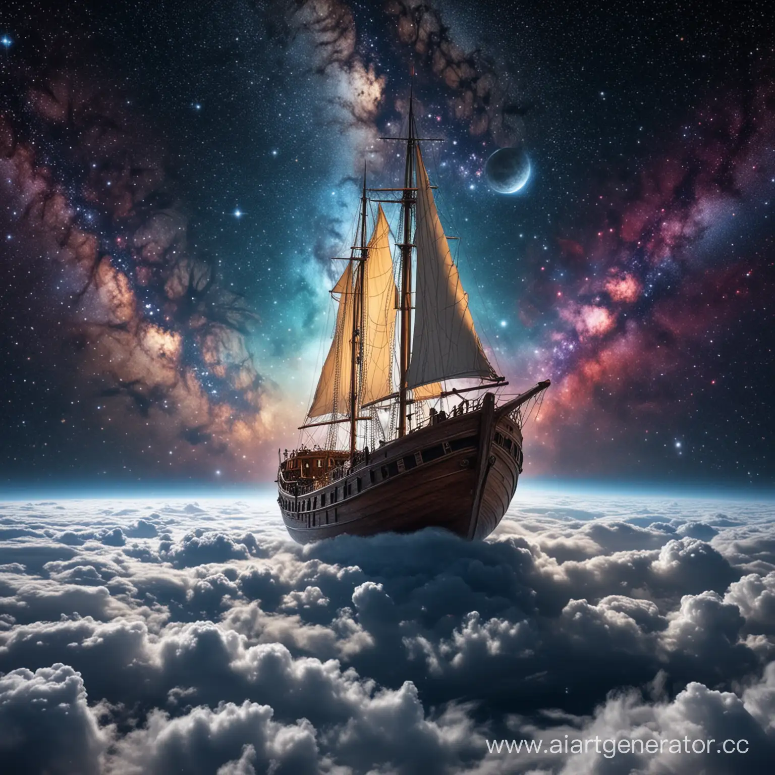 Cosmic-Voyage-Sailing-Boat-in-Infinite-Space