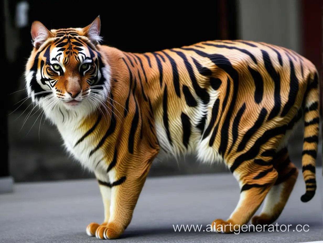 кошка гибрид с тигром 