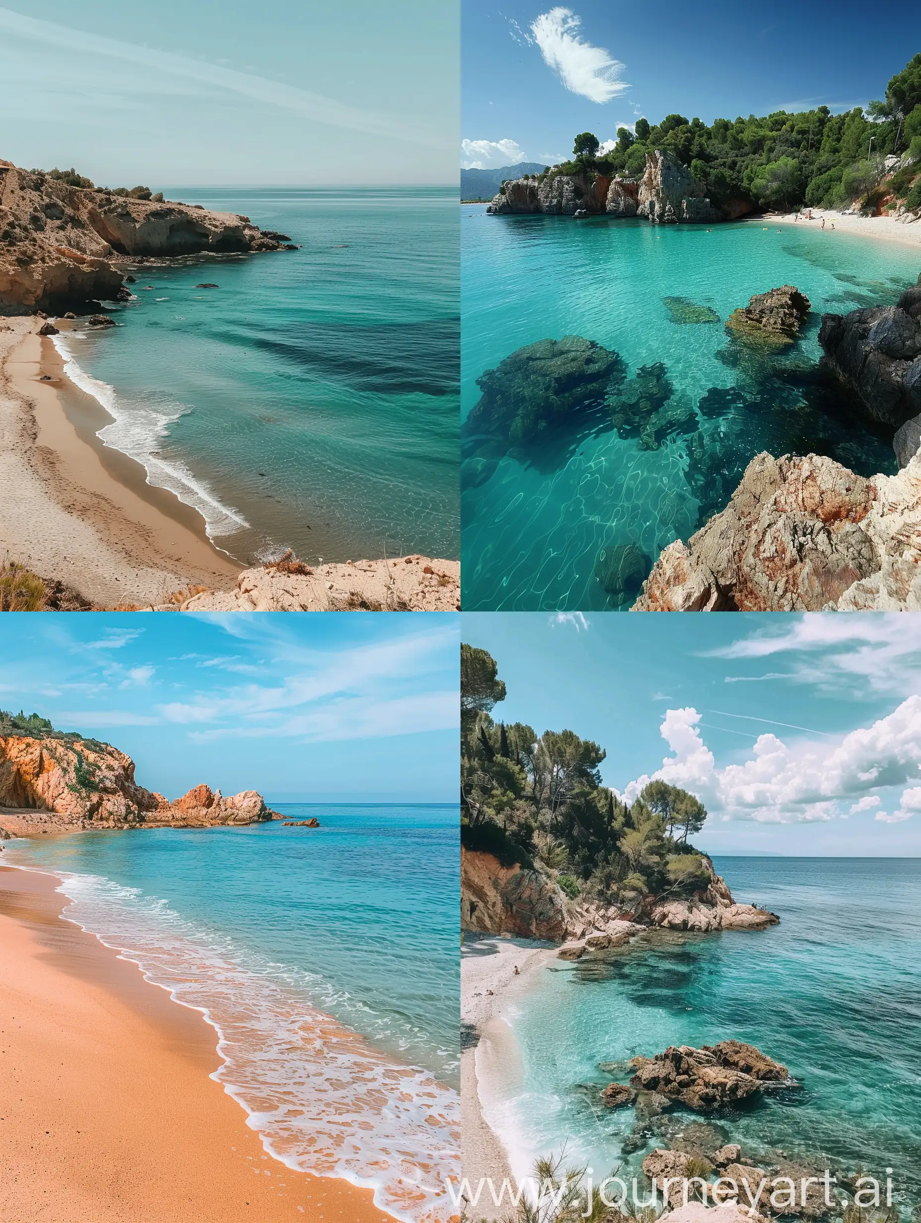 Ein perfekter spanischer Strand


