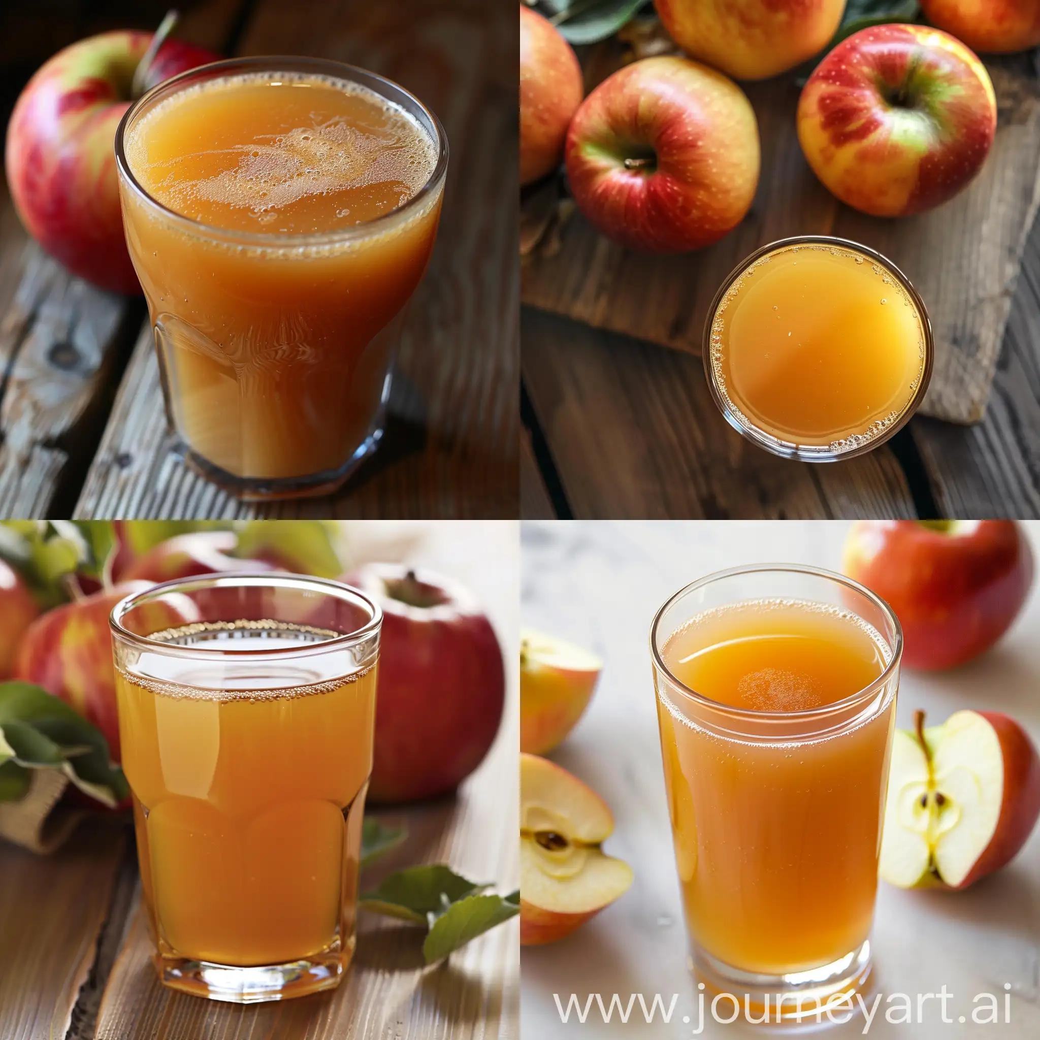 apple juice texture, real