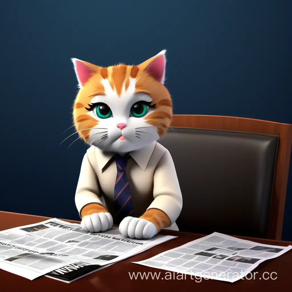NewsWriting-Editor-Kitty-at-Work
