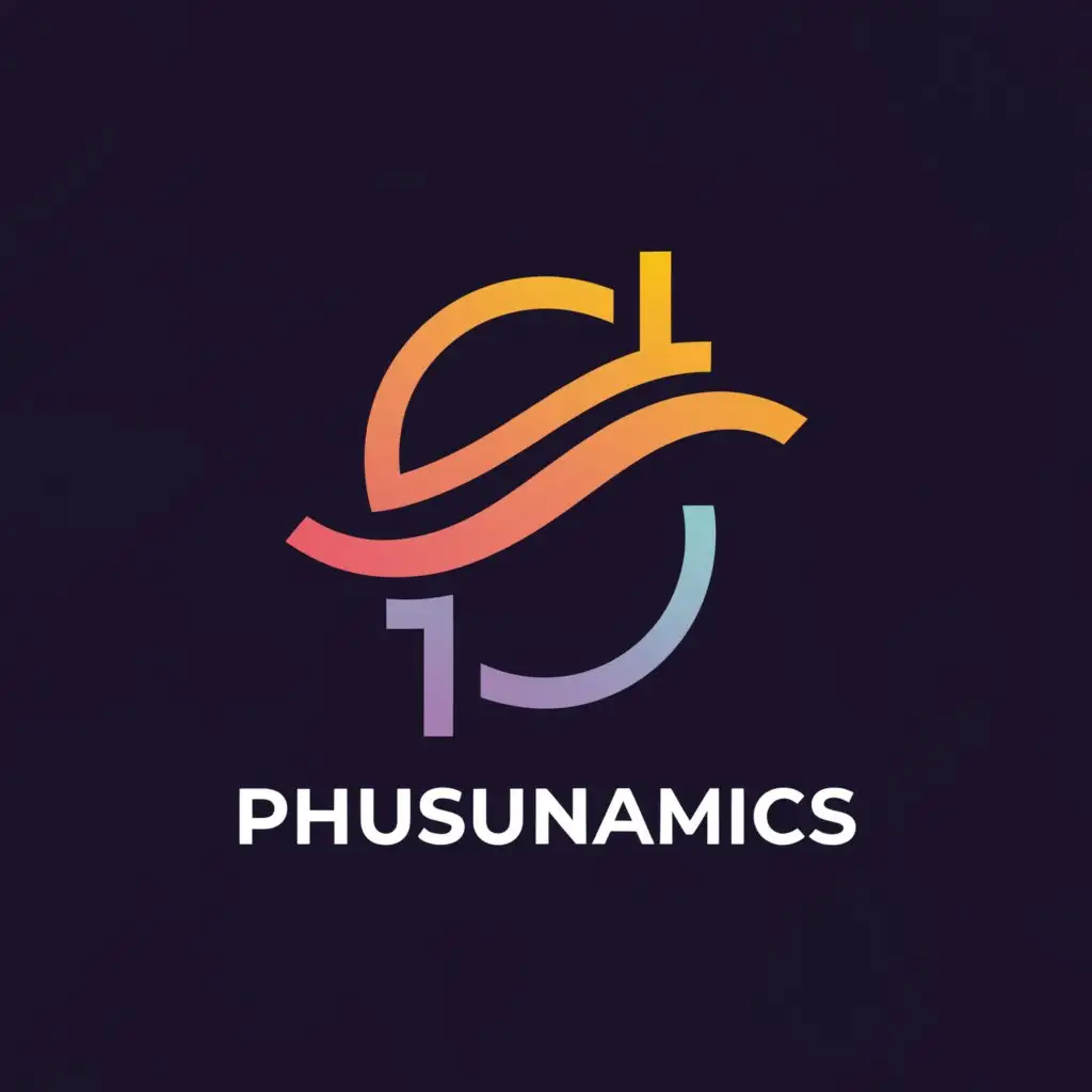 a logo design,with the text "Phusunamics", main symbol:Graph , Number,Moderate,be used in Finance industry,clear background