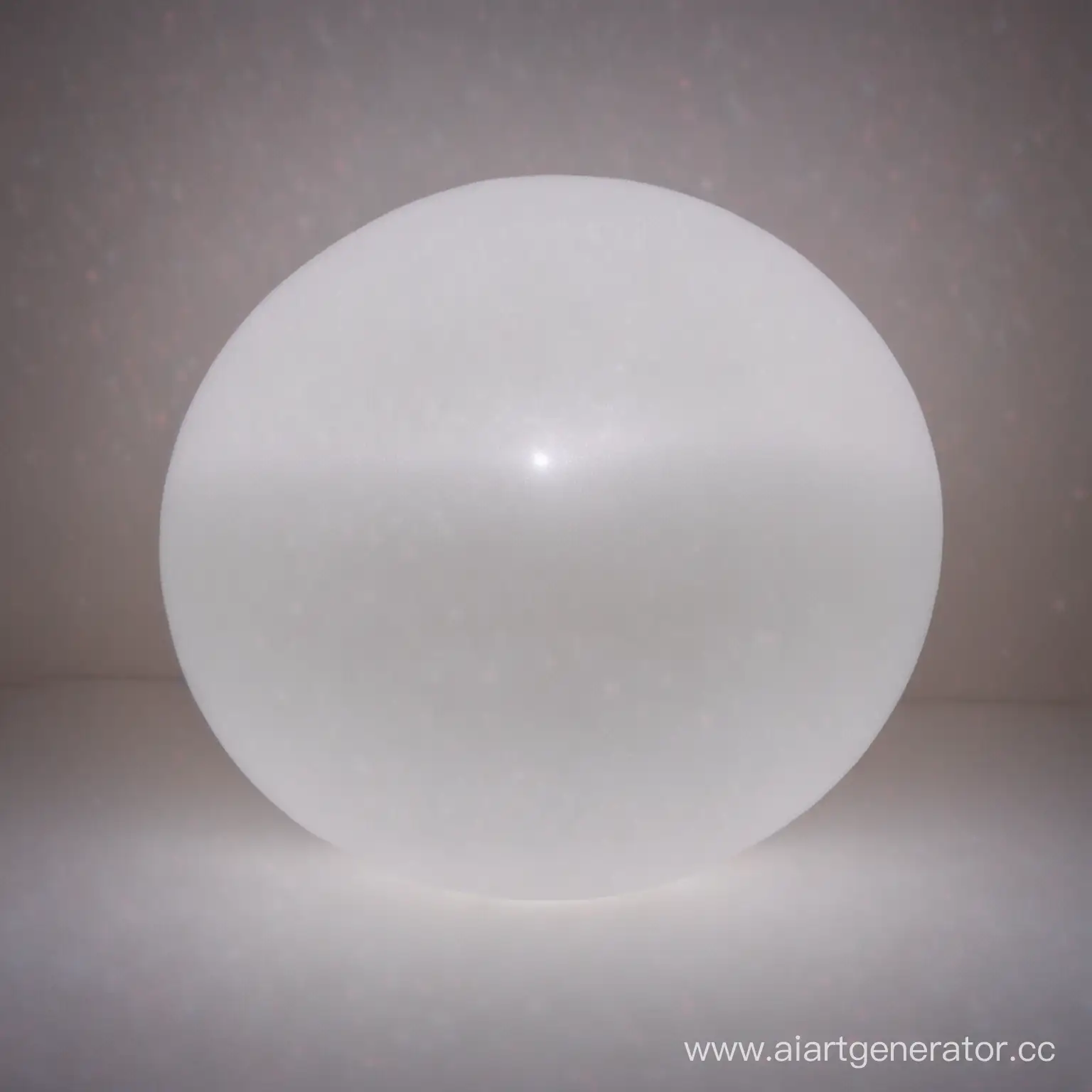 белый светящийся шарик шарик