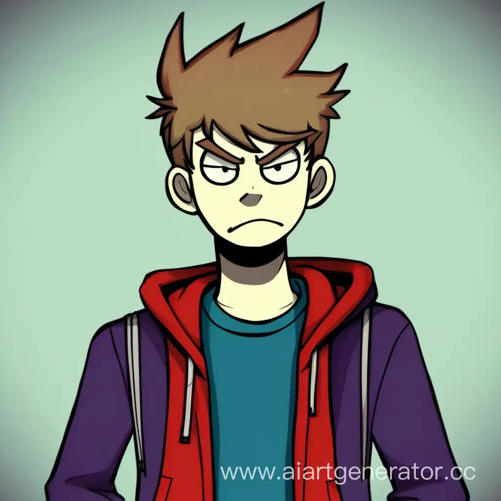 Tord-from-Eddsworld-Fan-Art-Capturing-the-Iconic-Characters-Dynamism-and-Mischief