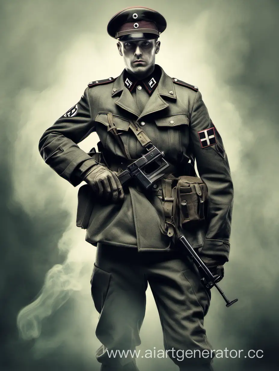 Ghost-Nazi-Soldier-Haunting-Image-of-a-35YearOld-Military-Figure-with-Knife-and-Cigarette-Case