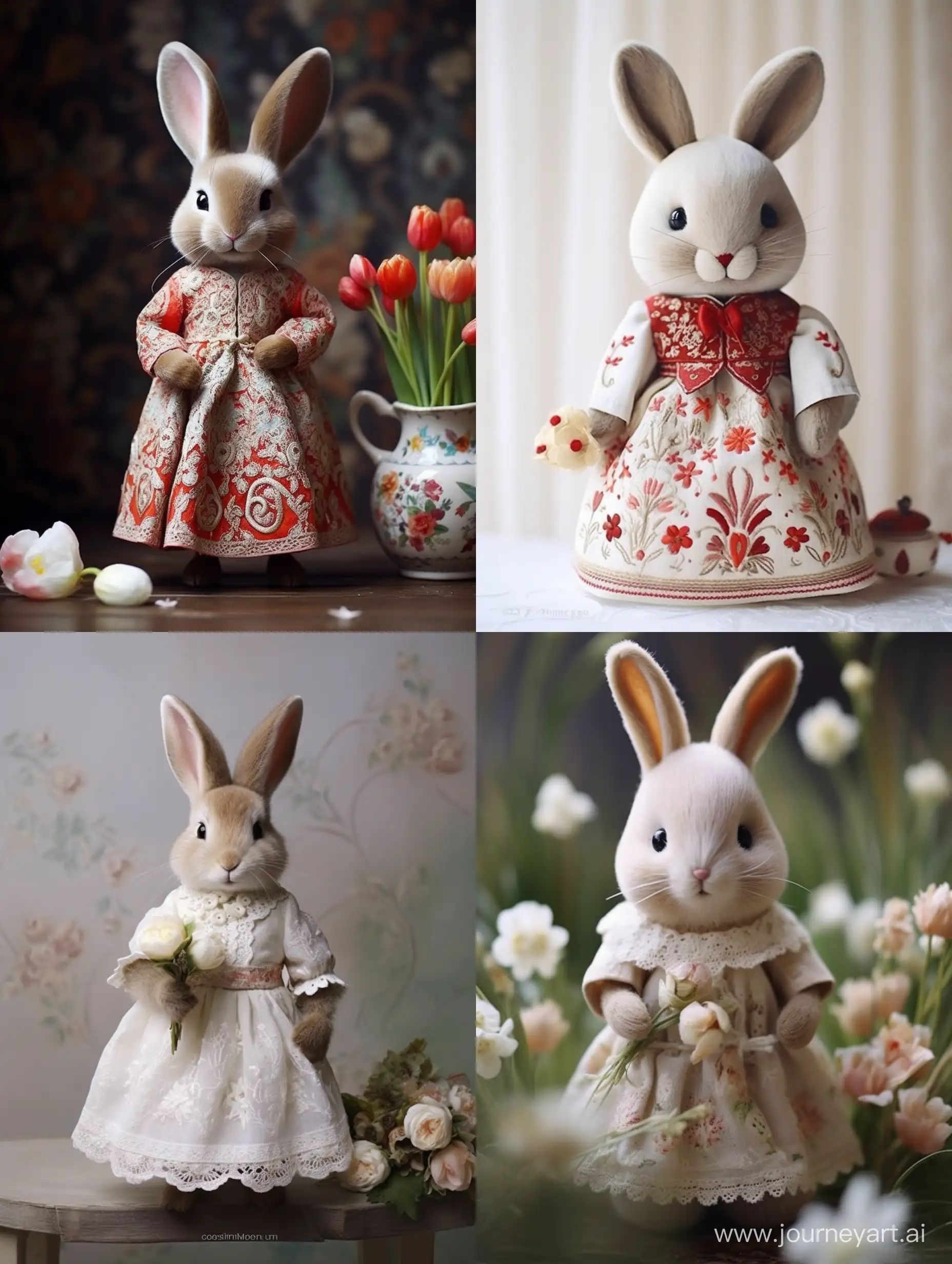 Charming-Fairy-Tale-Bunny-in-Scandinavianstyle-Felted-Wonderland