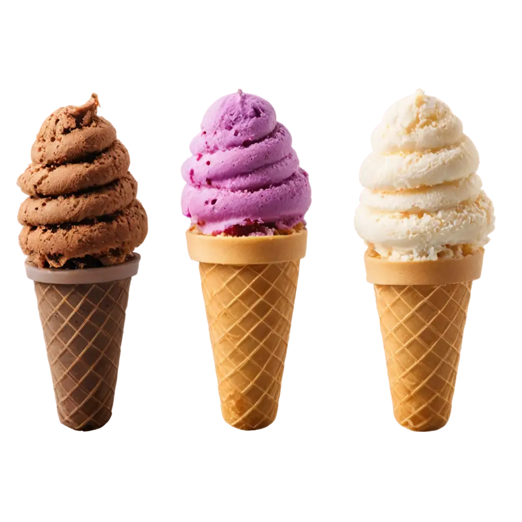 Vibrant-Group-of-IceCreams-in-Various-Flavors-PNG-Image-for-Delectable-Visual-Treats