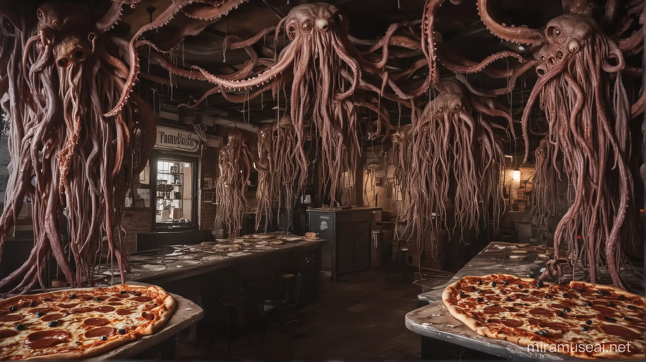 haunted pizza shop inside

Tentacles