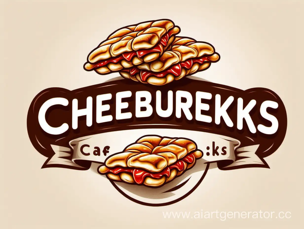 Delicious-Chebureks-Artistic-Cafe-Logo-Design-for-Irresistible-Savory-Pastries