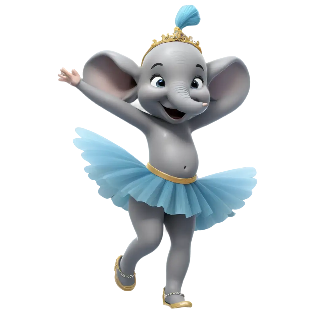 Enchanting-Elephant-Ballerina-Exquisite-3D-PNG-Image