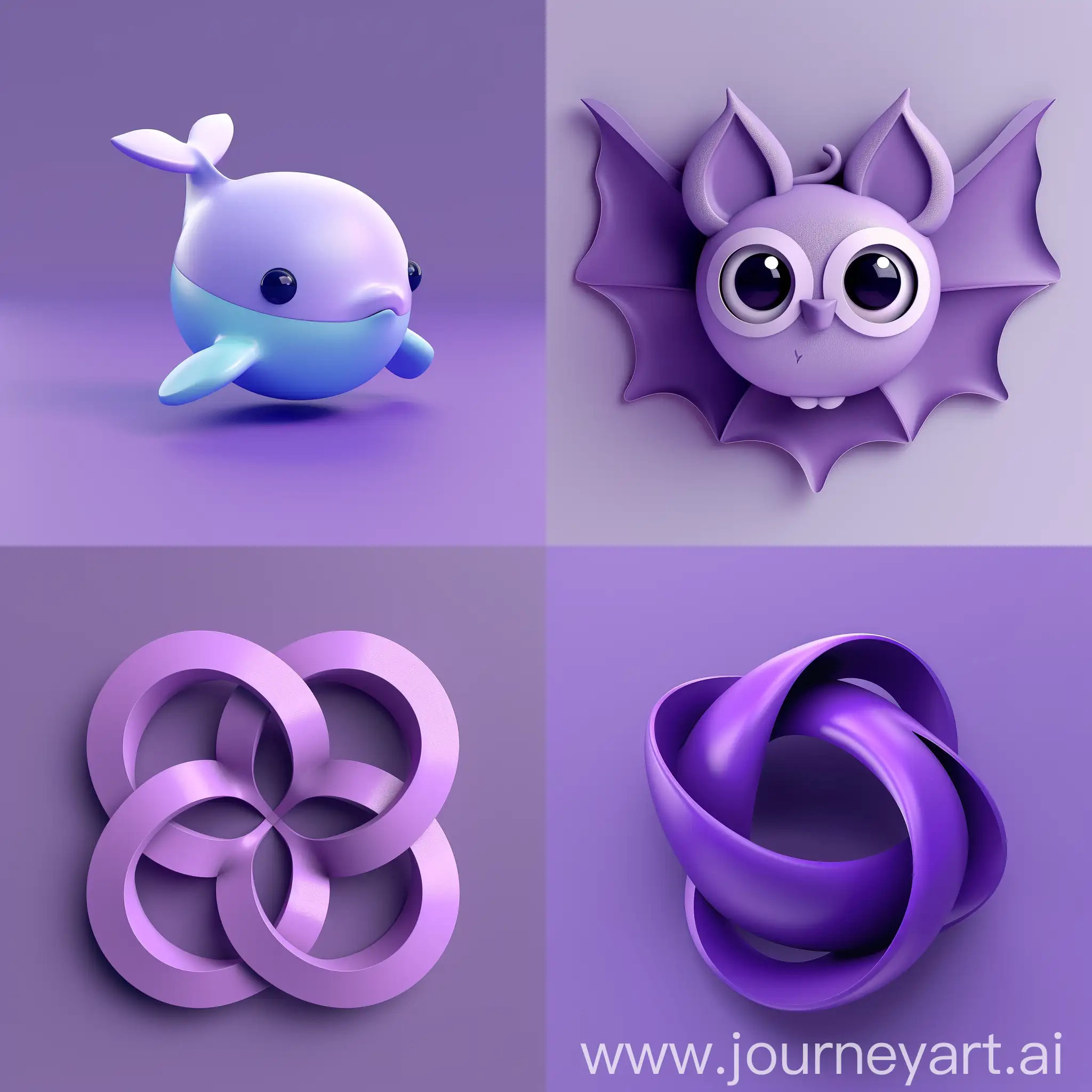 Vibrant-Violet-Childrens-3D-Contest-Logo