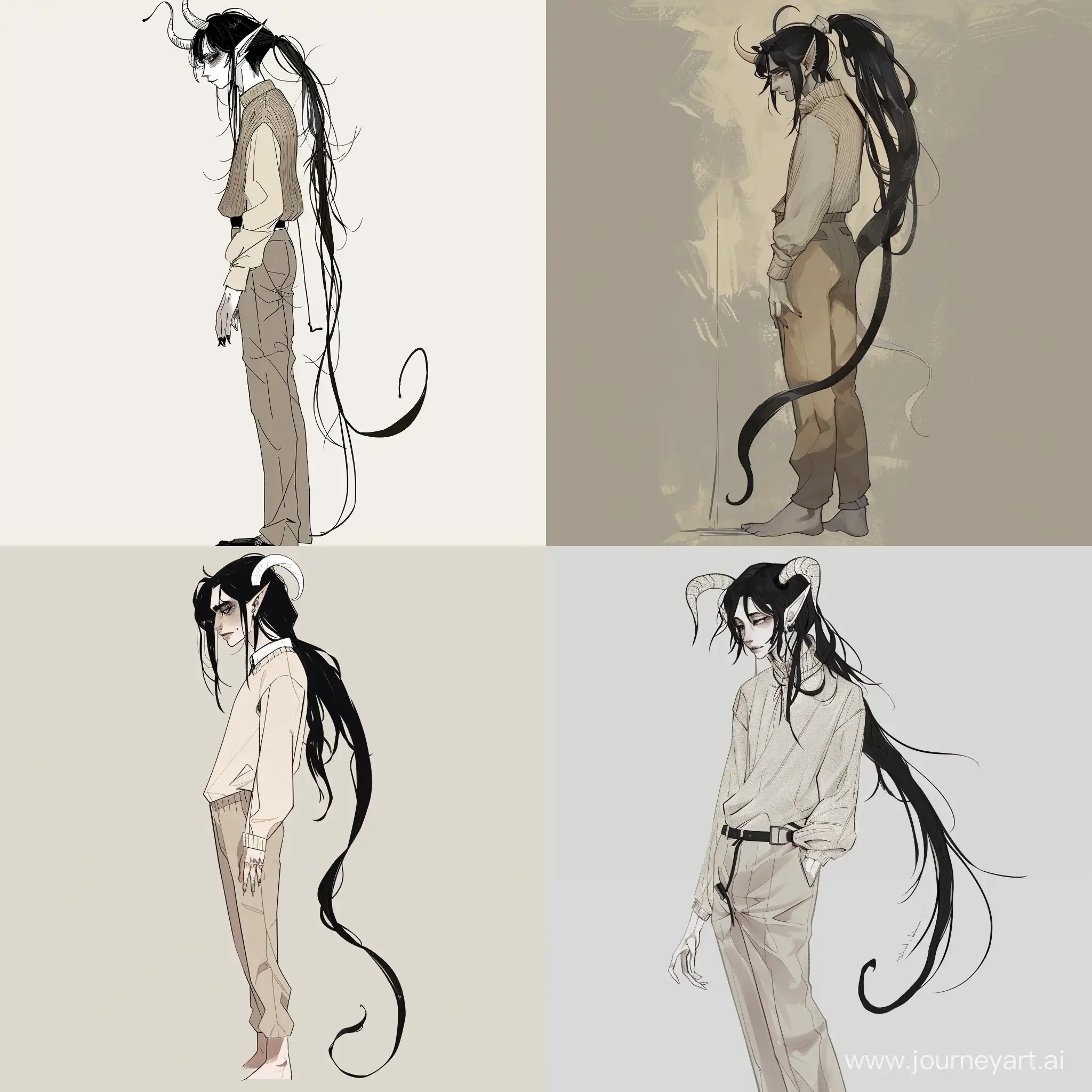 Young-Demon-Man-with-Long-Black-Hair-and-Horns