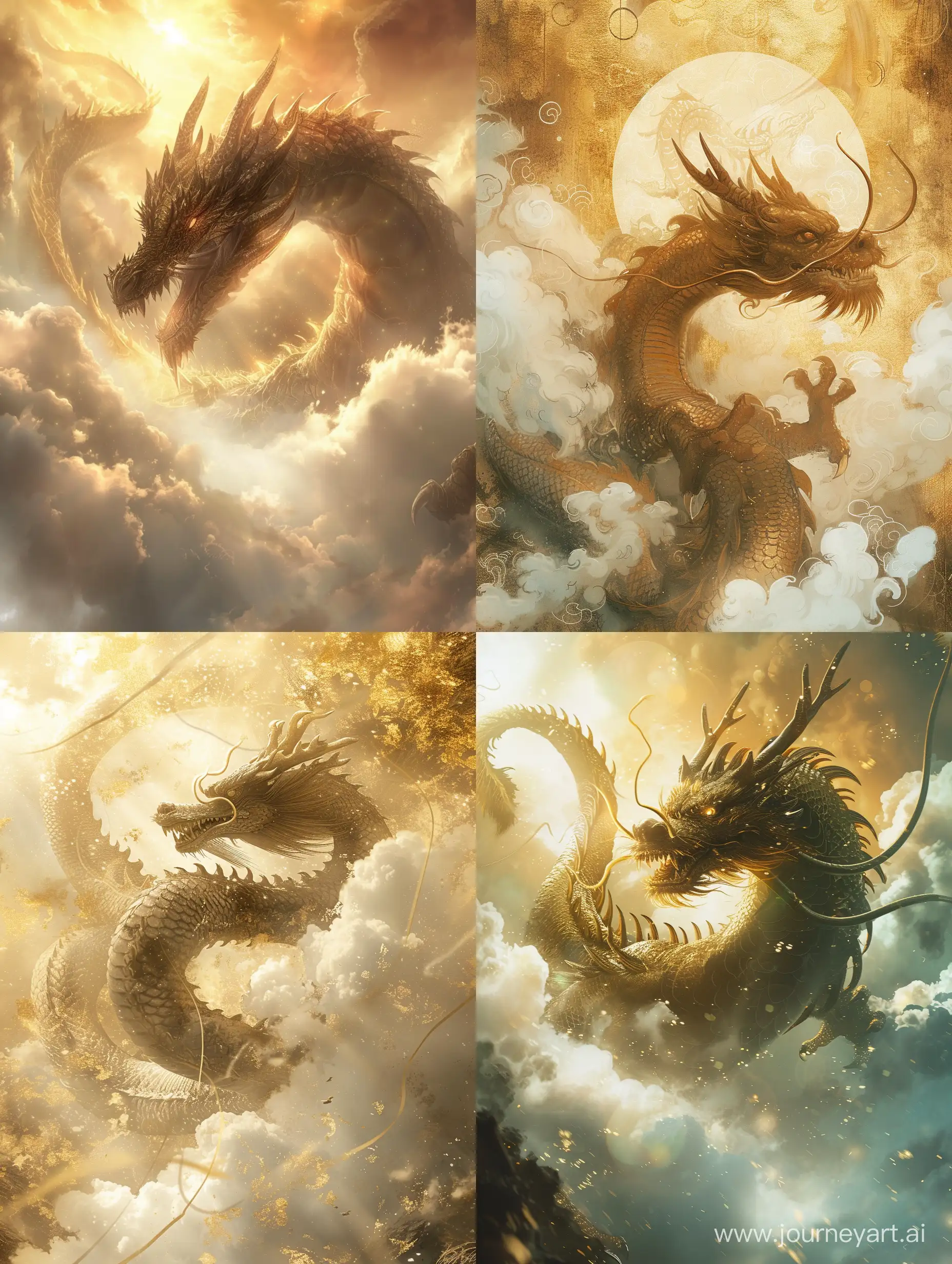 Majestic-Chinese-Dragon-Emerges-from-Cyberpunk-Clouds