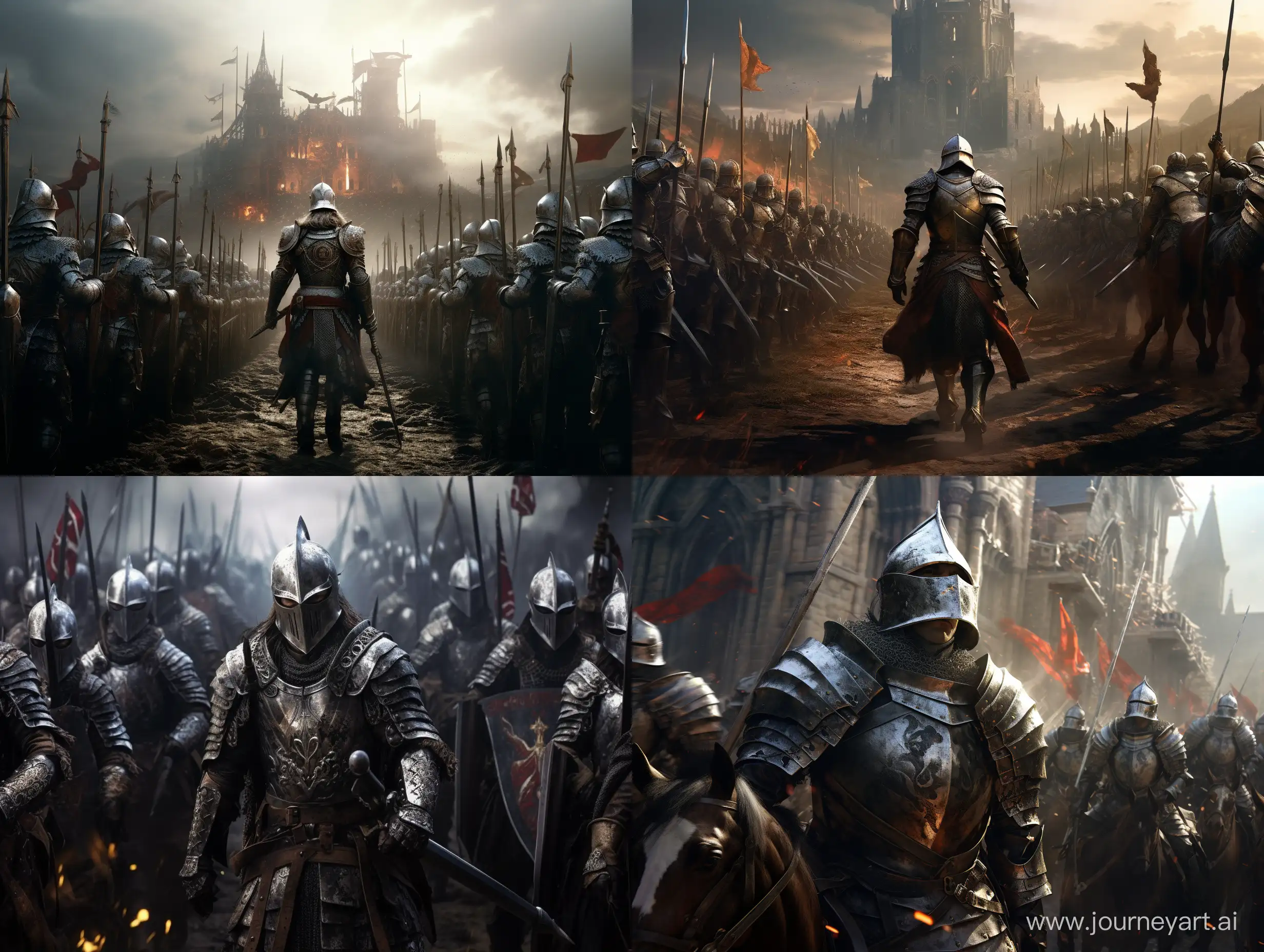 The medieval army, ,epic

