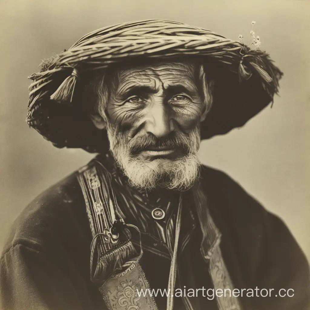 Chiinu-Peasant-in-Traditional-Attire